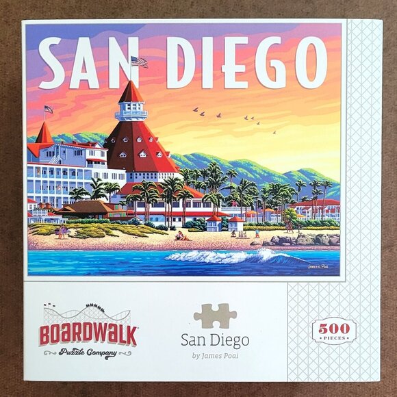Boardwalk SAN DIEGO California Puzzle 500 pieces - Picture 3 of 9